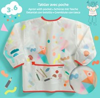 Djeco LES COULEURS DES PETITS - ACCESSOIRES DES PETITS Tablier avec poche
