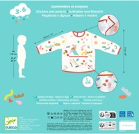 Djeco LES COULEURS DES PETITS - ACCESSOIRES DES PETITS Tablier avec poche