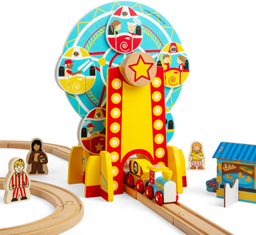 Bigjigs Rail Ferris Wheel-2