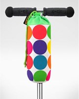 Micro Flaschenhalter Scooter Zubehör neon dots - isolierte Halterung-2