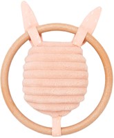 Trixie Babyrassel rosa Mrs. Rabbit - knisterndes Babyspielzeug-2