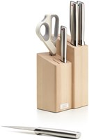 Joseph Joseph Messerblock Küchenmesser und Schere Set 5-teilig silber-3