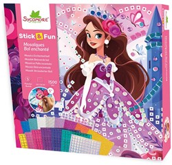 Sycomore Mosaik Spielzeug Stick'N Fun Ball enchanté kreatives Basteln