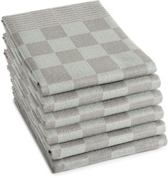 DDDDD Geschirrtuch Barbecue taupe 65x65 cm - Küchentuch Baumwolle