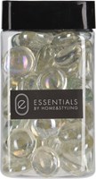 Home & Styling Dekorative Glassteine transparent 450 Gramm Glas