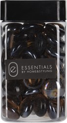 Home & Styling Dekorative Glassteine schwarz Glas 450 Gramm dekorativ