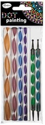 Aladine kreative Dot Painting Set - 7 Werkzeuge für Punkte und Basteln