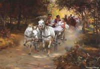 D-Toys Puzzle Alfred Wierusz-Kowalski Country Wedding 1000 Teile