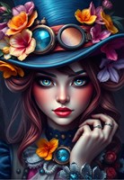 Alipson Puzzle A Lady in a Hat -  Teile