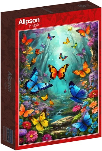 Alipson Puzzle Schmetterlingswolken - 500 Teile-2