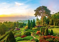 Alipson Puzzle Garden on the Hill -  Teile
