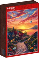 Alipson Puzzle Blick auf den See - 500 Teile-2