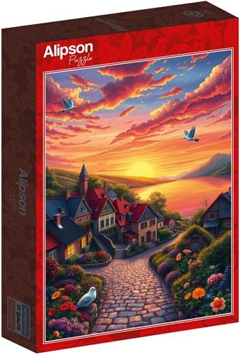 Alipson Puzzle Blick auf den See - 500 Teile-2