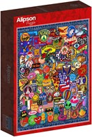Alipson Puzzle Patch Crazy - 1000 Teile-2