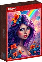 Alipson Puzzle Regenbogenmädchen - 500 Teile-2