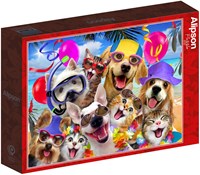 Alipson Puzzle Selfie Beach Party - 1000 Teile-2
