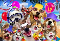 Alipson Puzzle Selfie Beach Party - 1000 Teile