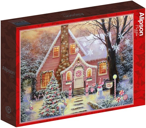 Alipson Puzzle Sugar Plum Cottage - 1000 Teile-2