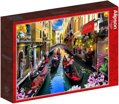 Alipson Puzzle Venetian Gondoliers -  Teile-2