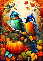 Alipson Puzzle Herbst-Legespiel Welcome Autumn - 500 Teile Puzzle
