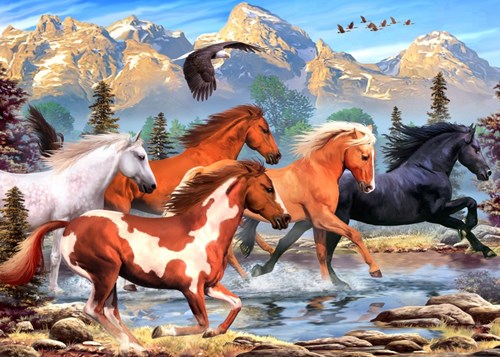 Alipson Puzzle Wild and Free - 500 Teile