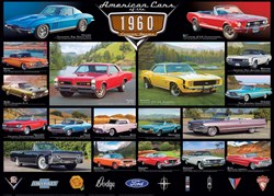 Eurographics puzzle American Cars of the 1960s - 1000 Teile