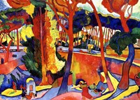 Grafika André Derain - Bridge over the Riou -  Teile
