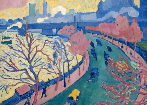 Grafika André Derain - Charing Cross Bridge -  Teile