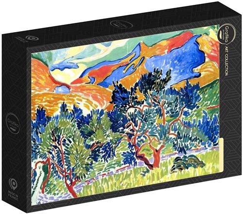 Grafika André Derain - Berge bei Collioure - 500 Teile-2