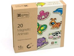 Andreu Toys ANDREU - 20 magnetische dieren