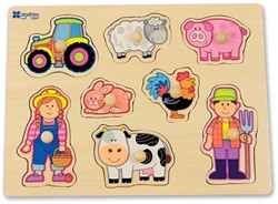 Andreu Toys ANDREU - Puzzel boerderij