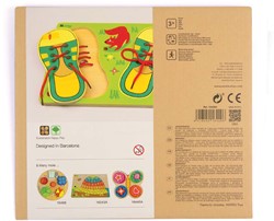 Andreu Toys ANDREU – Puzzle-Schnürschuhe