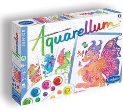 Sentosphère Aquarell Malset Drachen für Kinder - Kreatives Bastelset