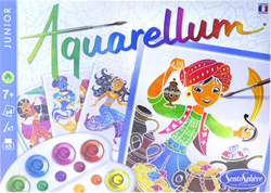 Sentosphère Aquarell Malset Junior Aladin - Kreatives Bastelset für Kinder