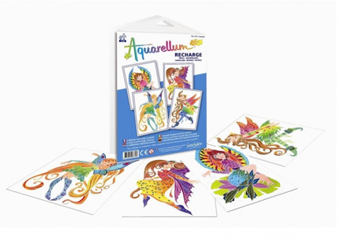 Sentosphère Aquarellfarben Nachfüllpackung Aquarellum Nymphen Malset