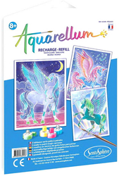 Sentosphère Aquarellfarbe Nachfüllpack Pegasus Malvorlagen 25x33 cm