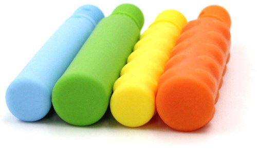 ARK Therapeutic Beiß- und Kautipp für Z-Vibe - dicker, glatt, sensorisches Spielzeug Kauwbaar opzetstuk voor de Z-Vibe om bijt- en kauwvaardigheden en kaaksterkte te trainen.-3
