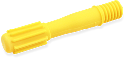 ARK Therapeutic sensorisches Spielzeug Preefer Tip für Z-Vibe multicolor Cilindrisch opzetstuk voor de Z-Vibe voor rollende sensorische stimulatie van mond en wangen.