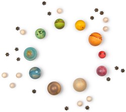 Grapat Holzspielzeug Universum Spielset Planeten 40 Teile