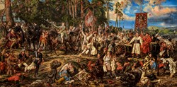Castorland Puzzle Kosciuszko bei Raclawice Jan Matejko - 4000 Teile