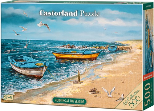 Castorland Puzzle - Art Collection Morgen am Meer 500 Teile-2