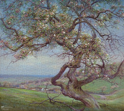 Art Revisited Blühender Apfelbaum - Patrick Creyghton (1000)