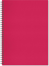 Artgecko Skizzenbuch A3 Spiral rot - 150 g 40 Blatt säurefreies Papier