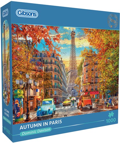 Gibsons Herbst In Paris - 1000 Teile-2