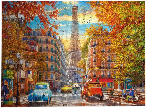 Gibsons Herbst In Paris - 1000 Teile