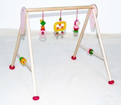 Hess Holz Babygym Pferd - buntes Baby Spielzeug Gym