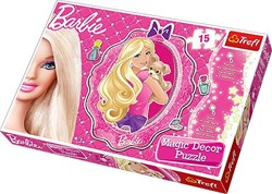 Trefl Barbie Puzzle Magic Decor - 15 Teile Glow-in-the-Dark