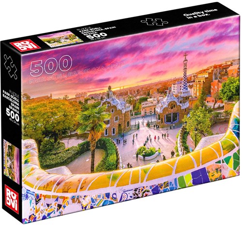 Roovi Barcelona, Spanien - 500 Teile-2