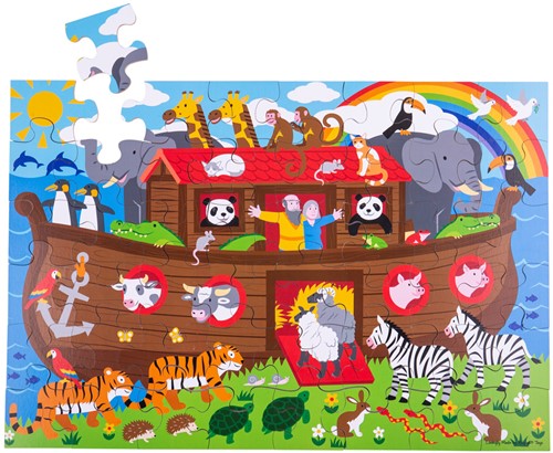 Bigjigs Arche Noah Bodenpuzzle (48 Teile)