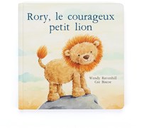 Jellycat Kuschelbuch Rory Le Courageux Petit Lion - interaktives Vorlesebuch